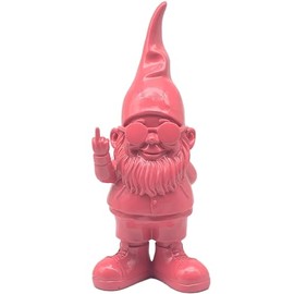 Lesser & Pavey Gnomes Behaving Badly Pnk 27cm Figurines Statues For Home Decor | Ideal Ornaments Friendship Gifts For Women & Men | Lovely Table Centerpiece & Living Room Accessories