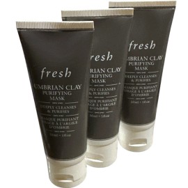 Fresh 3x Fresh Umbrian Clay Pore Purifying Mask 1oz Travel = 3 oz In Total Sealed