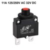 sourcing map Thermal Safety Switch Push Button Overload Protection Switch
