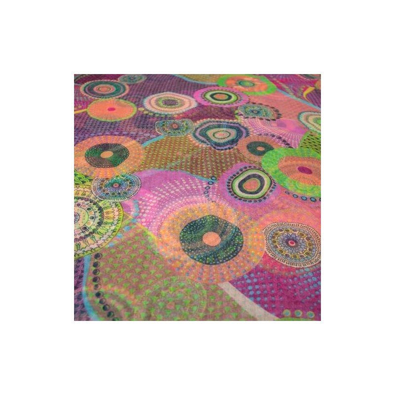Gloop Women's Scarf Loop Scarf Fine Knit Loop with Ethnic