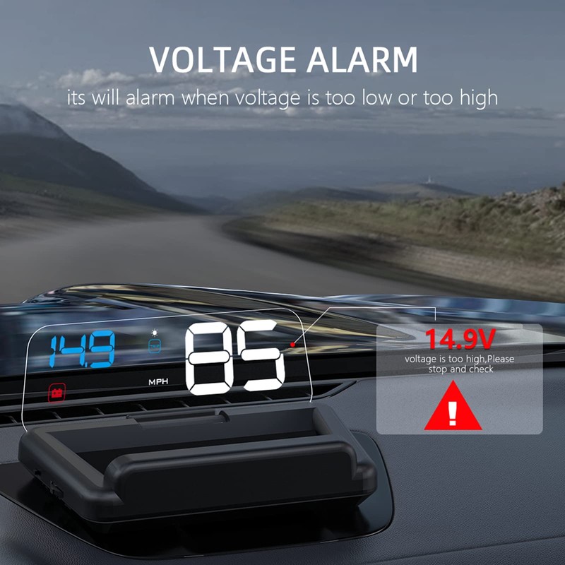 wiiyii Heads up Display for Cars, C500 Car Digital GPS