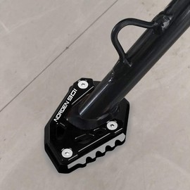 Velospeed Compatible with Norden 901 2021-2022 Kickstand Foot Side Stand Enlarge Extension Plate Pad norden901 Accessories (black-1)