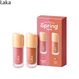 LAKA Fruity Glam Tint Mini Duo Set 2items, Type:Spring Edition