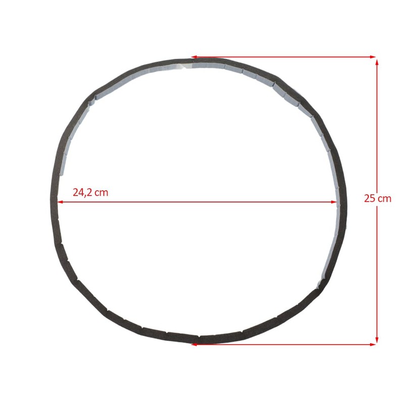 Front Drum Bearing Felt Seal Compatible with Beko DRCS68S, DRCS68W,