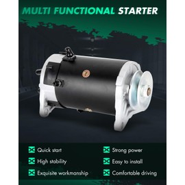 SCITOO Starter Motor fit for EZ-GO Work Horse 1994-2005 800 1200 St350 Replacement Starter 15423