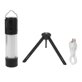 LED Camping Lantern USB Type C 2600mAh Magnetic Camping Light with Tripod for Emergency Storms Outages