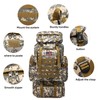 Prepper Bags,80L Big Forest Bugout Bags,600D Oxford Cloth Material Go