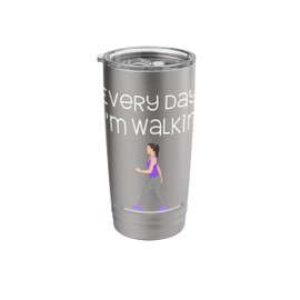 Every Day I'm Walking Pad Indoor Treadmill Walker Workout Stainless Steel Insulated Tumbler