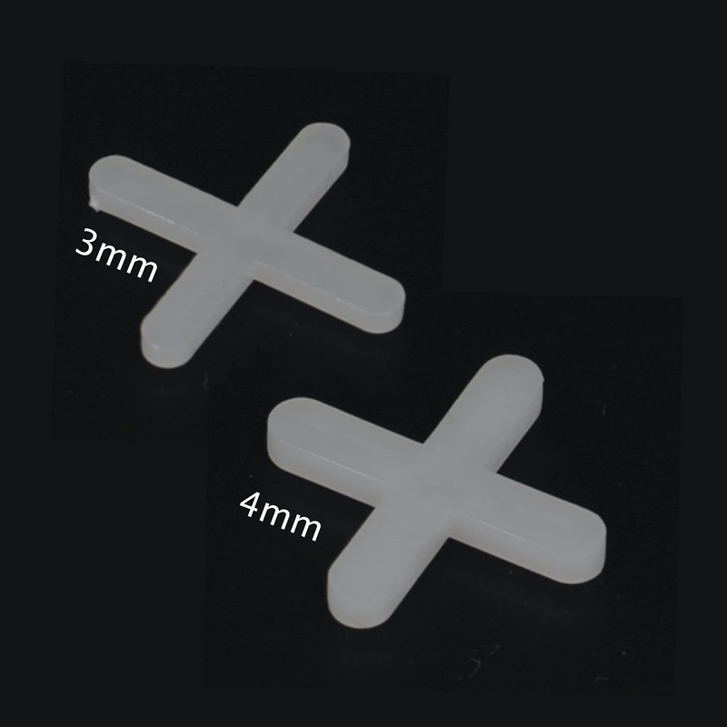 INTOX Tile Spacers Pack of 200 White (4.0 mm)