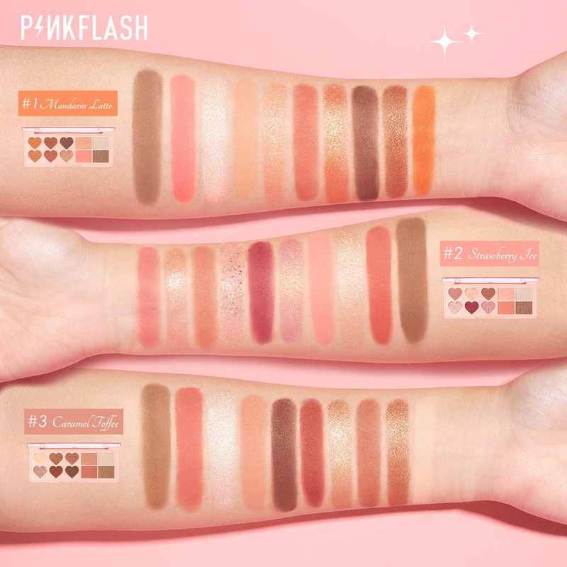 YAYAMIYA Multiple Face Palette Eyeshadow Blush Highlighter Contour 4 in