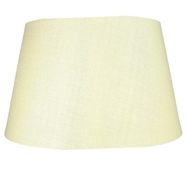 Large Cotton Drum Shade Lampshade Pendant Light – (Cream)