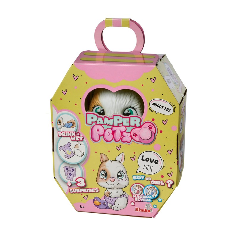 Simba Pamper Petz Rabbit for Children Aged 3+. Drinking and