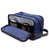 Small Nylon Toiletry Kit Bag, Lightweight Shaving Bag for Men