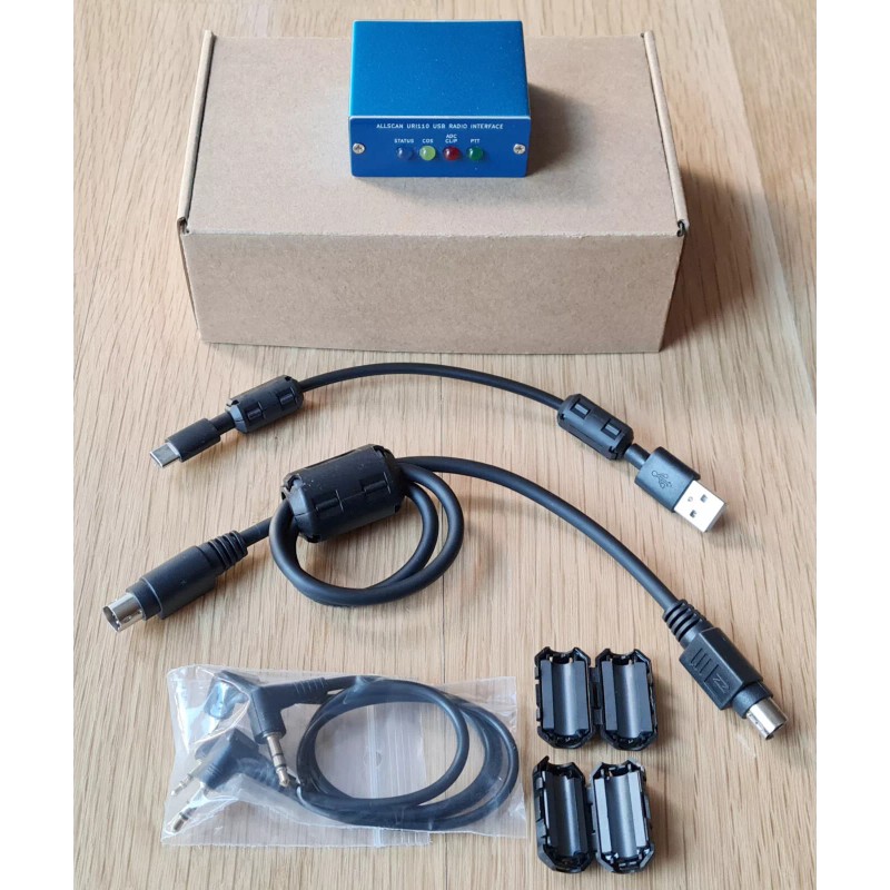 Universal AllScan URI110 USB Radio Interface AllStar EchoLink for Mobile