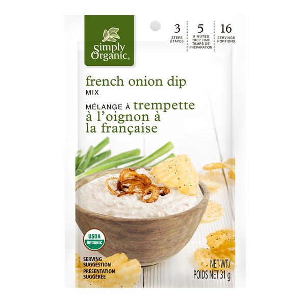 Simply Organic French Onion Dip Mix 31g