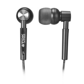 TDK EB750 In-Ear Bass Boost Headphones - Gunmetal Grey