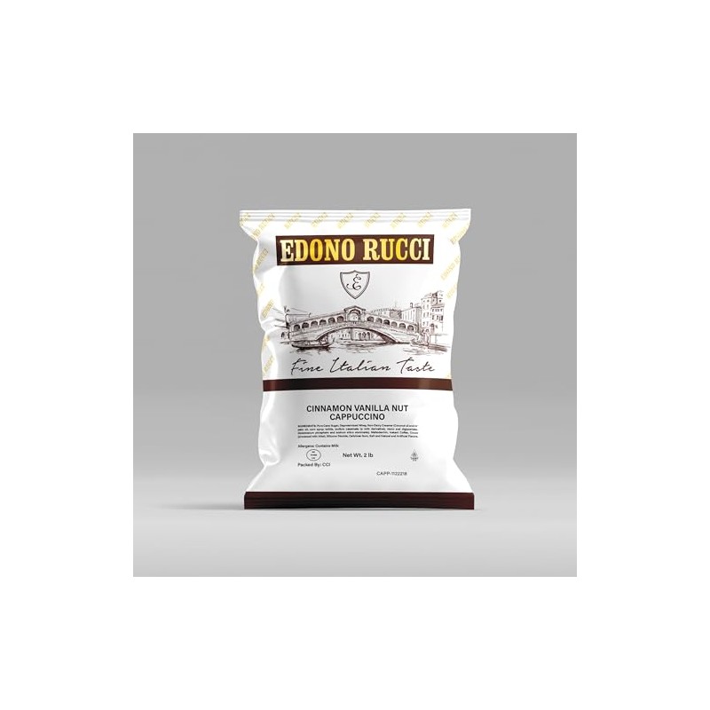 Edono Rucci Cinnamon Vanilla Nut Cappuccino Mix – Comforting Blend