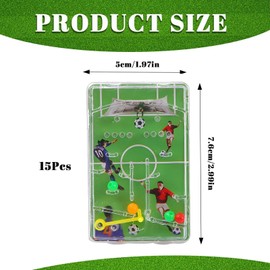 VBRHFRIF 15 Green Football Pinball, Handheld Pinball, Pinball Maze Game, Pinball Machine, Pinball.