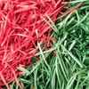 500g Christmas Shredded Tissue Paper, Red & Green Shredded Paper
