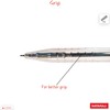 NATARAJ Snappy Ballpoint Pens, Retractable, BLUE, 0.7mm Fine Point, Pack