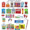 Foxy Fane 100ct Ultimate Snack Box - Variety of Crackers,