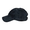 HATSQUARE Suede Leather Baseball Cap Adjustable Dad Plain Hat Stylish