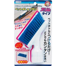 Aiwa Sash and Window Frame Cleaning Tool, Plastic Bottle Brush, Slim Type