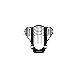 Nail Forms for Nail Extension Nail Art Tip Acrylic Nails Nail Extension Stickers UV Poly Gel with Tip Sculpting Guide Nail Art for Home & Salon Manicure (50PCS, 1count)