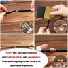 FishTrip Fishing Rod Repair Kit Complete,10pcs Carbon Fiber Sticks with