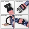 DOGWONG Patriotic Flag Dog Collar, 4th of July American Flag