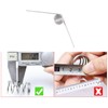 10pcs 90°Deflection Straight Torsion Spring,Stainless Steel Torsion Spring,for DIY Hardware
