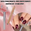 3-in-1 Nail Magnets for Cat Eye, Y-Shape Stainless Steel Double