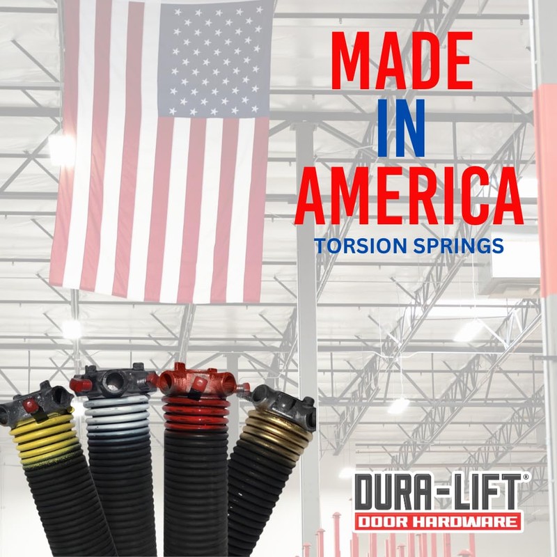 DURA-LIFT .218 x 2" x 31" Torsion Garage Door Spring