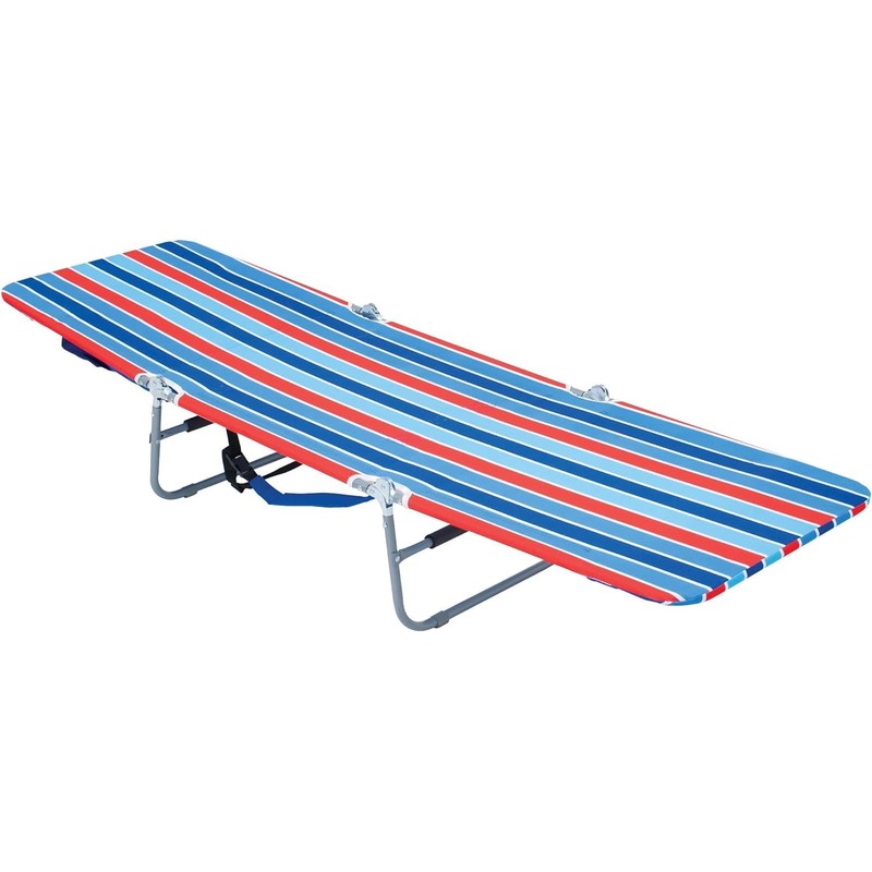 Rio Beach Portable Lay Flat Folding Backpack Beach Lounge Chair