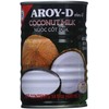AROY-D Coconut Milk 13.5 Oz Can (Pack of 6)