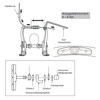 Heavy Duty V-Brake Pads 70mm - Reliable, Smooth Braking on