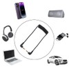 YFFSFDC 3.5mm Double Ended Coiled Stereo Mini Plug Cable 30-50cm