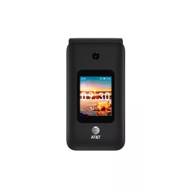 Alcatel U102AA Cingular Flip IV 2.8" 4GB I Black 4G-LTE AT&T I With AT&T SIMCARD