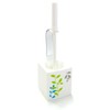 OKA Pair Plants Toilet Brush with Case, White