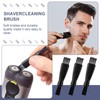 20 Pieces Shaver Brush Razor Cleaning Brush Electric Double Sided
