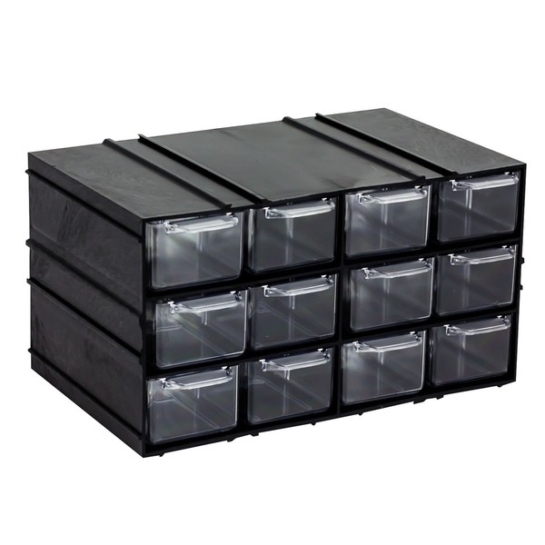12 Schubladen Regal endlos erweiterbar Kombi Modul transparent 23 x