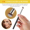 Amaxiu 3 Pcs Foundation Contour Brushes - Foundation Brush &