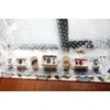gracebuy White 12x35 Inch Rectangle HANDMADE Cotton Crochet Lace Table