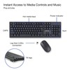 Verbatim Slimline Wireless Keyboard and Mouse Combo 2.4GHz USB Plug-and-Play