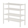 ROMGUAR CRAFT 4 Tier Bamboo Shoe Rack for Closet Free
