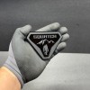 UsaStandard 2x Car Fender Sasquatch Big Foot Emblem Badge M-Black
