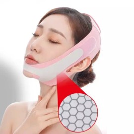 Haedanghwamun or Hae-dang-hwa-mun 프리미엄 리프팅 밴드 브이라인 턱살 얼굴 이중턱 Premium Lifting Band V-Line Jawline Face Double Chin