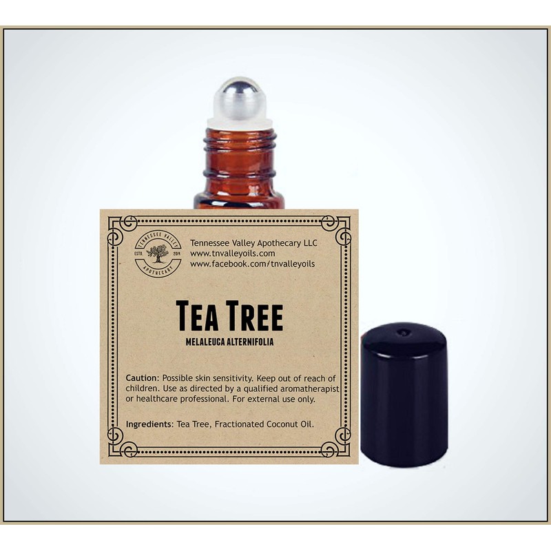 Tea Tree Pre-Diluted Roll-On Essential Oil 10ml (1/3oz)