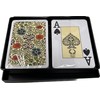 DA VINCI Fiori, Italian 100% Plastic Playing Cards 2 Deck