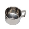 Stainless Steel Coffee Cup Set Double Walled Rustproof Modern Latte